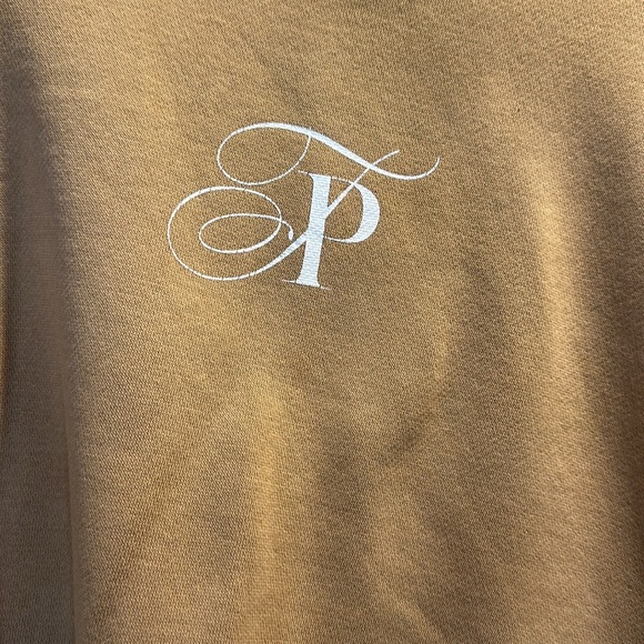 The Post Postie Signature Tan Oversized Logo Sweatshirt XL - Picture 4 of 8